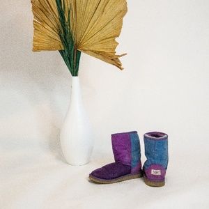 SIZE 7 Blue/Purple Ugg Boots